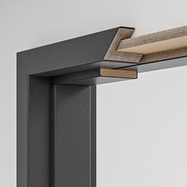 Hygidoor frame cross-section