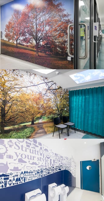 Trovex Diamond Gallery Wall Cladding collage