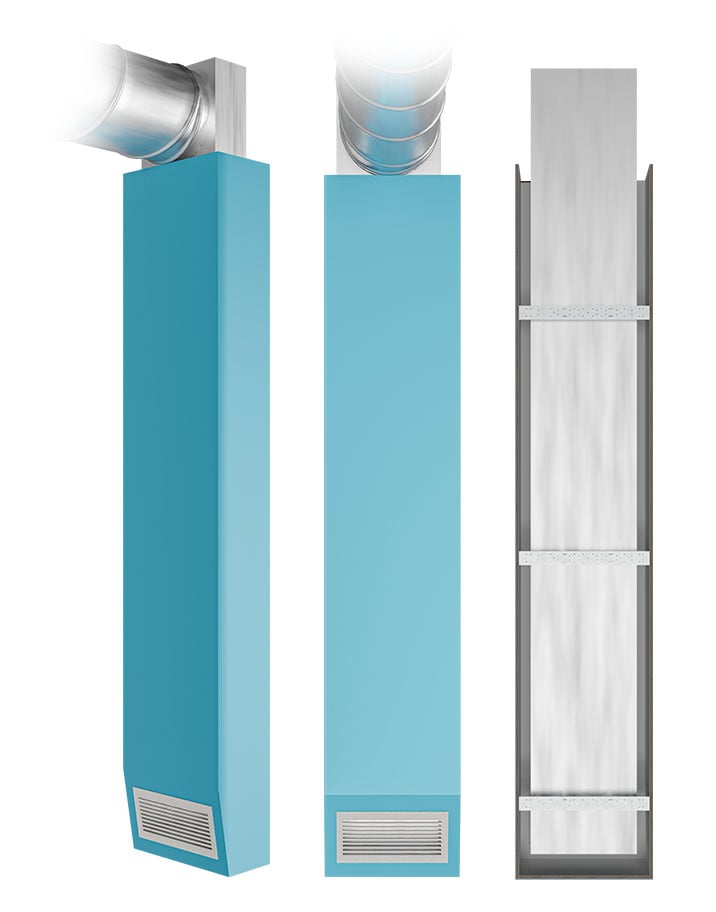 Hygipod Vent front side and back Hygipod Vent front side and back