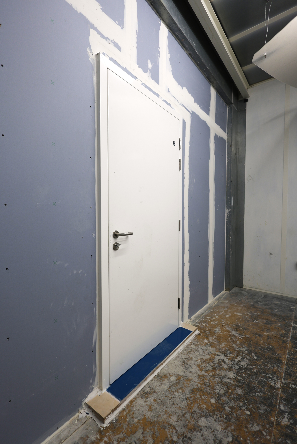 doorset installed and ready to test