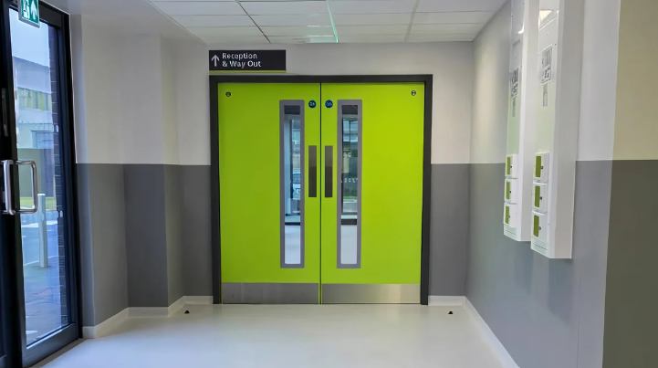 fire rated doorset in healthcare 