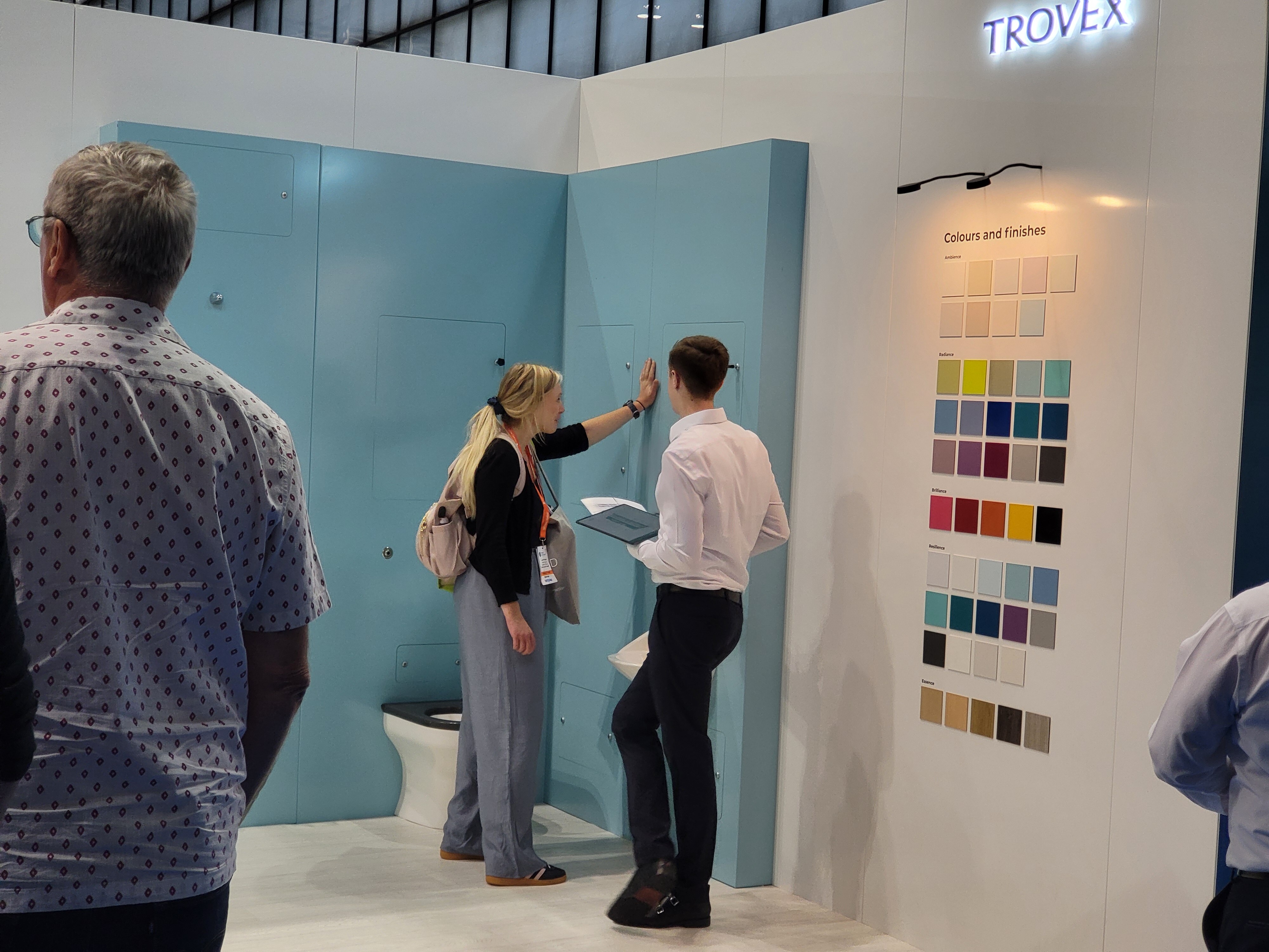 Hygipod Safe available in over 45 colours and finishes