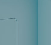 Close-up of thermoformed corners Close-up of thermoformed corners