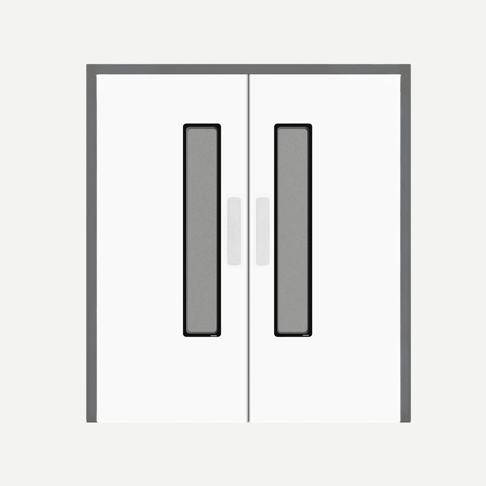 Hospital door FD30 double swing double with split vertical vision panels - Hygidoor copy-3 Hospital door FD30 double swing double with split vertical vision panels - Hygidoor copy-3
