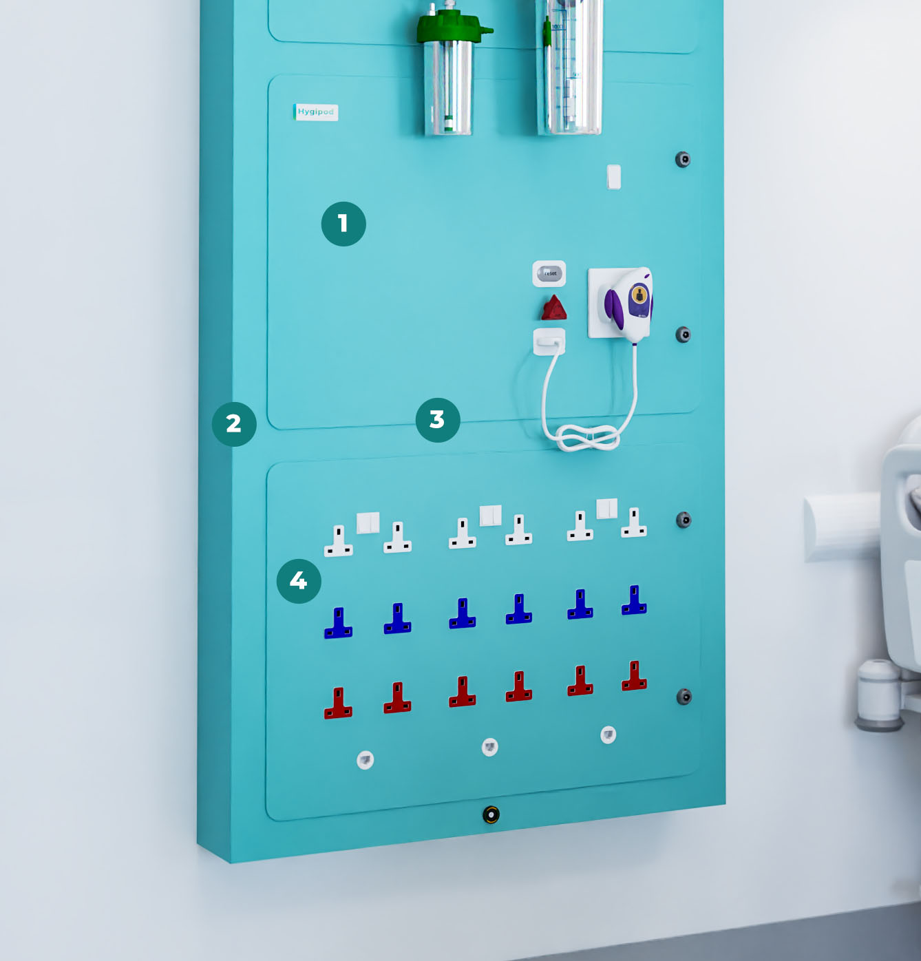 Hygipod MSU hygienic design features Hygipod MSU hygienic design features