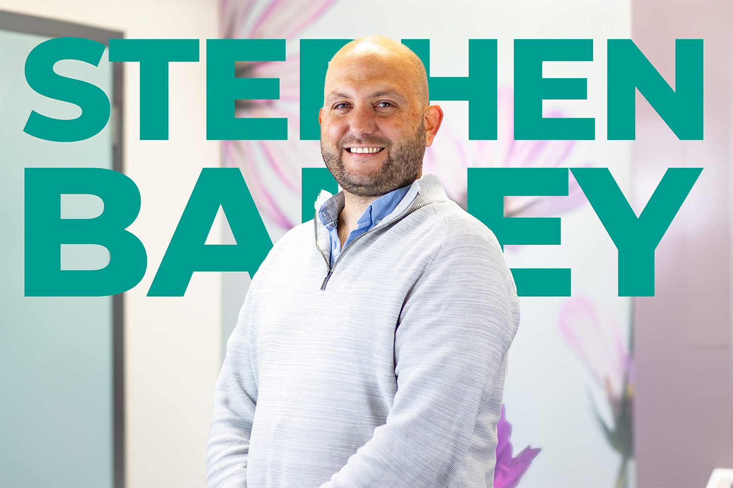 an image of Stephen Bailey, order processing manager at Trovex